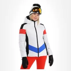 Sportalm Kitzbühel, 9820504189 Skijacke Damen Optical Weiß -Icepeak Geschaft sportalm kitzbuhel 9820504189 aa jas gevoerd dames optical wit 22sport102v3 BI 02