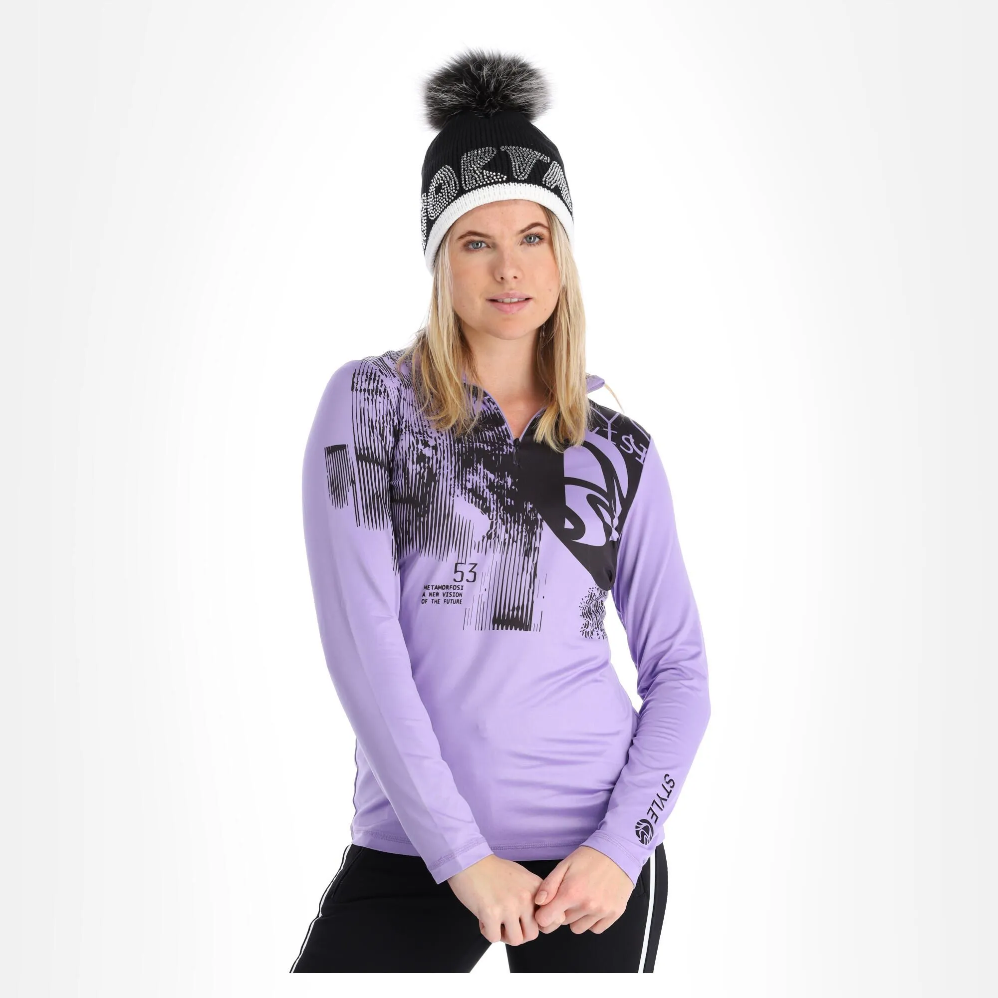 Sportalm Kitzbühel, 9823013758 Pullover Damen Amethyst Violett 4 Sportalm Kitzbühel, 9823013758 Pullover Damen Amethyst Violett – Bild 2