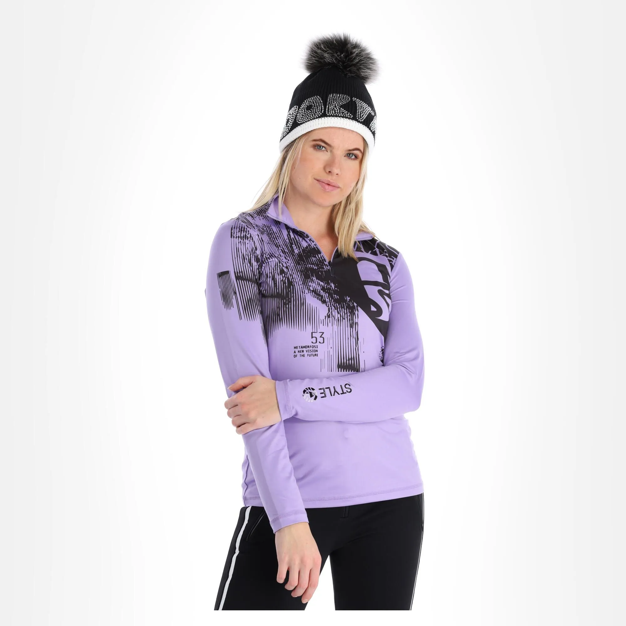 Sportalm Kitzbühel, 9823013758 Pullover Damen Amethyst Violett 6 Sportalm Kitzbühel, 9823013758 Pullover Damen Amethyst Violett – Bild 4