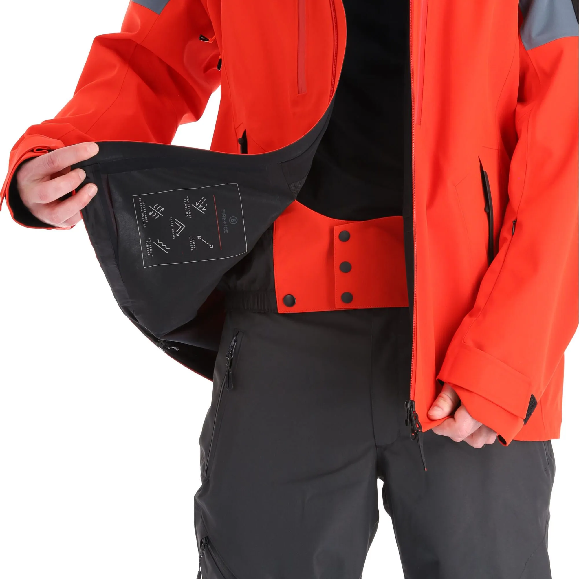 BOGNER FIRE+ICE Bogner Fire & Ice, Ted Skijacke Herren Rot 9 BOGNER FIRE+ICE Bogner Fire & Ice, Ted Skijacke Herren Rot – Bild 7