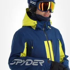 Spyder, Anthem Skijacke Herren Abyss Blau -Icepeak Geschaft spyder anthem aa jas gevoerd heren abyss blauw 22spyde117v1 BI 05
