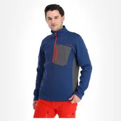 Spyder, Bandit Half Zip Pullover Herren Abyss Blau 13 Spyder, Bandit Half Zip Pullover Herren Abyss Blau -Icepeak Geschaft spyder bandit half zip eb trui heren abyss blauw 22spyde146v4 BI 04