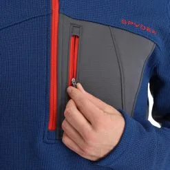 Spyder, Bandit Half Zip Pullover Herren Abyss Blau 15 Spyder, Bandit Half Zip Pullover Herren Abyss Blau -Icepeak Geschaft spyder bandit half zip eb trui heren abyss blauw 22spyde146v4 BI 06