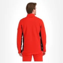 Spyder, Bandit Half Zip Pullover Herren Volcano Rot -Icepeak Geschaft spyder bandit half zip trui heren volcano rood EB10spy041d BI 03