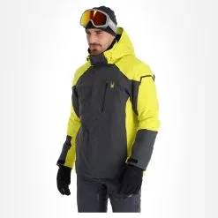 Spyder, Copper Skijacke Herren Zilver -Icepeak Geschaft spyder copper aa jas gevoerd heren zilver 22spyde136v3 BI 04