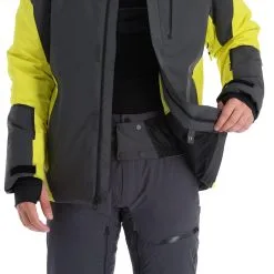 Spyder, Copper Skijacke Herren Zilver -Icepeak Geschaft spyder copper aa jas gevoerd heren zilver 22spyde136v3 BI 07