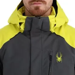 Spyder, Copper Skijacke Herren Zilver -Icepeak Geschaft spyder copper aa jas gevoerd heren zilver 22spyde136v3 BI 10