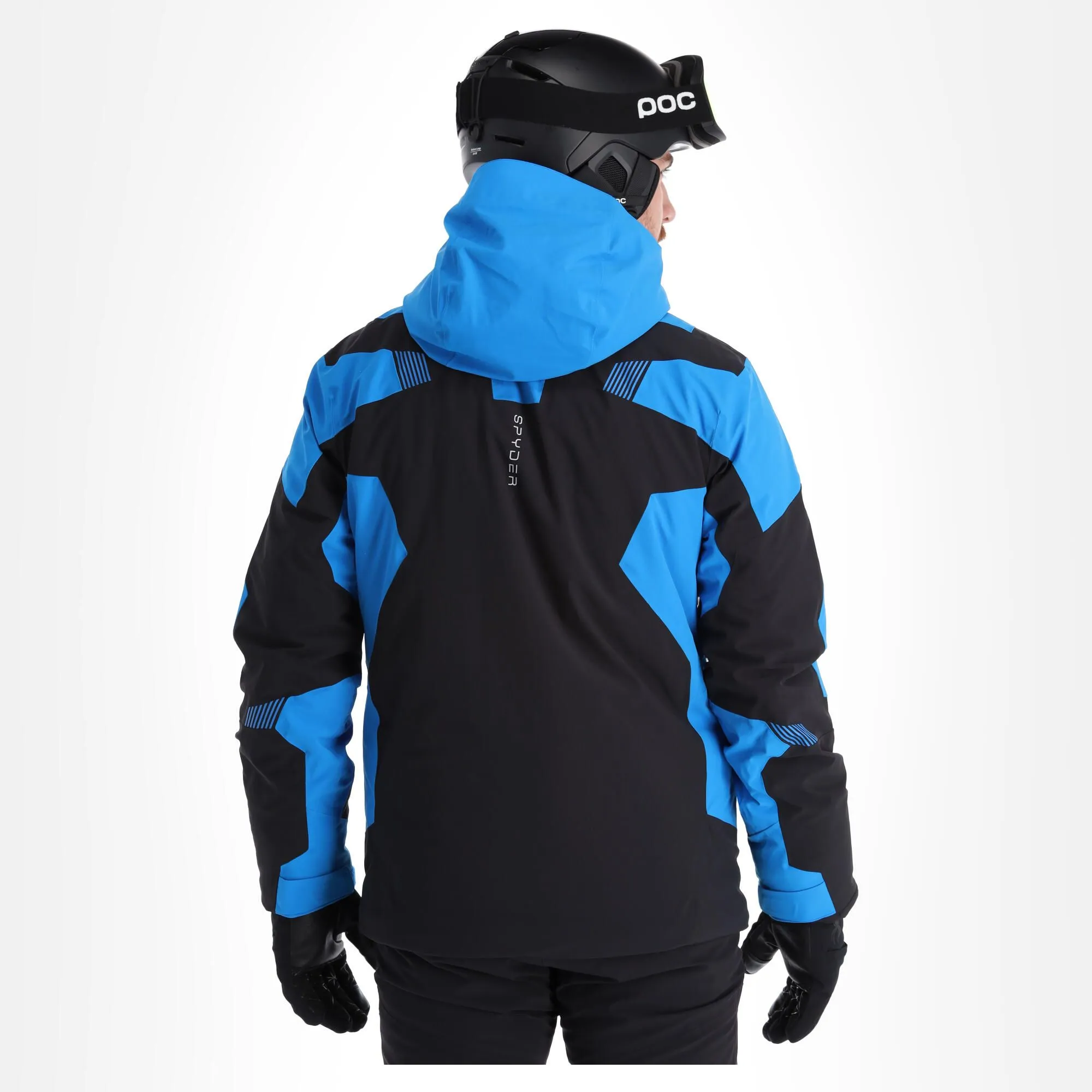 Spyder, Leader Skijacke Herren Blau, Schwarz 5 Spyder, Leader Skijacke Herren Blau, Schwarz – Bild 3