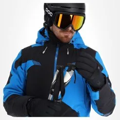 Spyder, Leader Skijacke Herren Blau, Schwarz 19 Spyder, Leader Skijacke Herren Blau, Schwarz -Icepeak Geschaft spyder leader aa jas gevoerd heren blauw zwart 22spyde133v2 BI 05