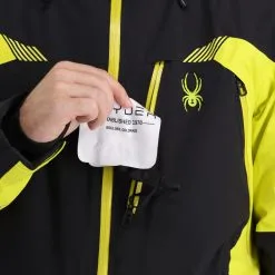 Spyder, Leader Skijacke Herren Schwarz -Icepeak Geschaft spyder leader aa jas gevoerd heren zwart 22spyde133v5 BI 07