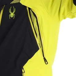 Spyder, Leader Skijacke Herren Schwarz -Icepeak Geschaft spyder leader aa jas gevoerd heren zwart 22spyde133v5 BI 11