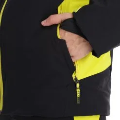 Spyder, Leader Skijacke Herren Schwarz -Icepeak Geschaft spyder leader aa jas gevoerd heren zwart 22spyde133v5 BI 12