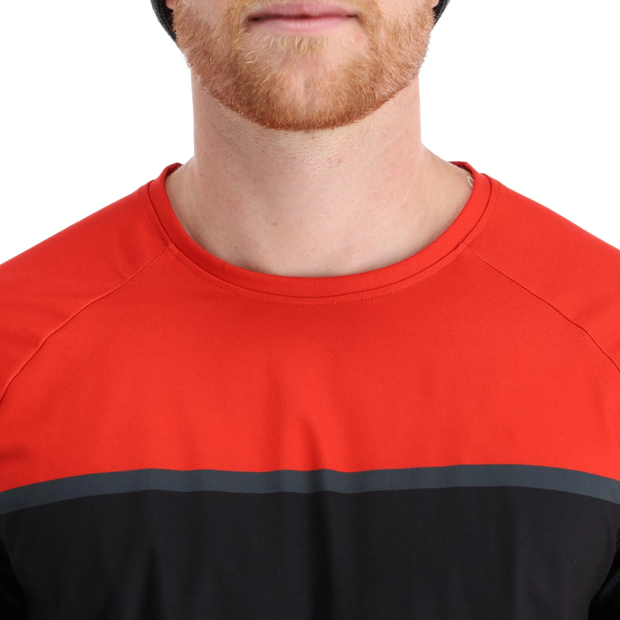 Spyder, Pump Lightweight Pullover Herren Volcano Rot 7 Spyder, Pump Lightweight Pullover Herren Volcano Rot – Bild 5