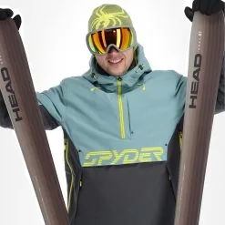 Spyder, Signal Winter Anorak Herren Tundra Blau -Icepeak Geschaft spyder signal af anorak heren tundra blauw 22spyde118v2 BI 05