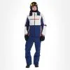 Spyder, Titan Skijacke Herren Glacier Blau, Weiß -Icepeak Geschaft spyder titan aa jas gevoerd heren glacier blauw wit 22spyde134v2 BI 01