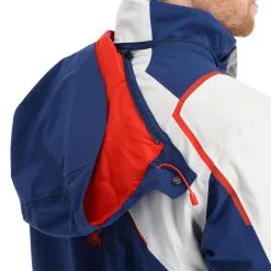 Spyder, Titan Skijacke Herren Glacier Blau, Weiß -Icepeak Geschaft spyder titan aa jas gevoerd heren glacier blauw wit 22spyde134v2 BI 10