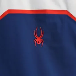 Spyder, Titan Skijacke Herren Glacier Blau, Weiß -Icepeak Geschaft spyder titan aa jas gevoerd heren glacier blauw wit 22spyde134v2 BI 15