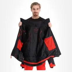 Spyder, Titan Skijacke Herren Schwarz -Icepeak Geschaft spyder titan aa jas gevoerd heren zwart 22spyde134v1 BI 05