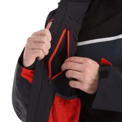 Spyder, Titan Skijacke Herren Schwarz -Icepeak Geschaft spyder titan aa jas gevoerd heren zwart 22spyde134v1 BI 13