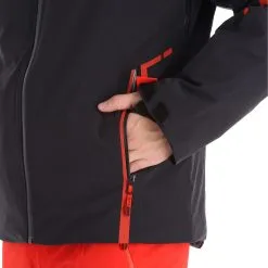 Spyder, Titan Skijacke Herren Schwarz -Icepeak Geschaft spyder titan aa jas gevoerd heren zwart 22spyde134v1 BI 14