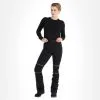 Sun Valley, Idalen Softshell Skihose Damen Schwarz -Icepeak Geschaft sun valley idalen bc skibroek softshell dames zwart 22suva106v1 BI 01