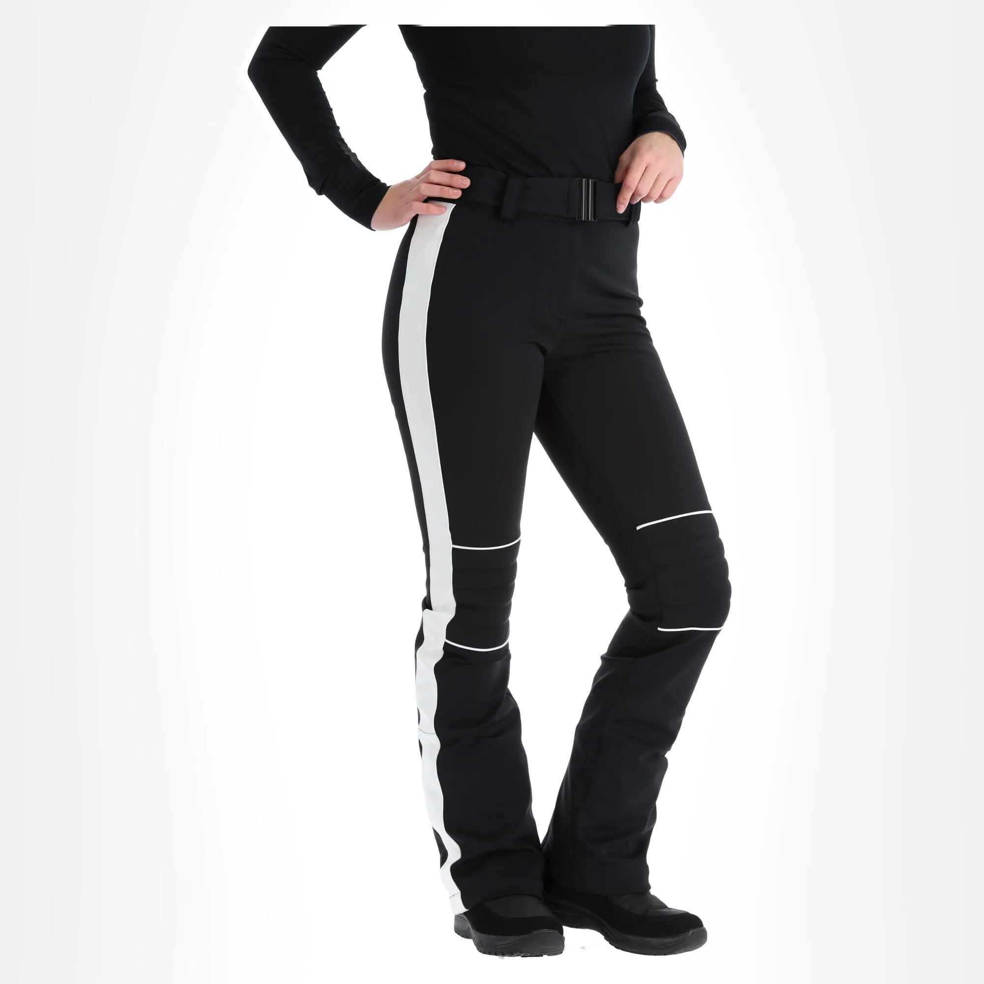 Sun Valley, Idalen Softshell Skihose Damen Schwarz 6 Sun Valley, Idalen Softshell Skihose Damen Schwarz – Bild 4