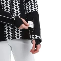 Sun Valley, Kratch Skijacke Damen Schwarz -Icepeak Geschaft sun valley kratch aa jas gevoerd dames zwart 22suva109v1 BI 08