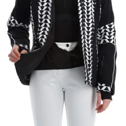 Sun Valley, Kratch Skijacke Damen Schwarz -Icepeak Geschaft sun valley kratch aa jas gevoerd dames zwart 22suva109v1 BI 09