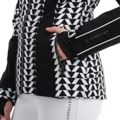 Sun Valley, Kratch Skijacke Damen Schwarz -Icepeak Geschaft sun valley kratch aa jas gevoerd dames zwart 22suva109v1 BI 12