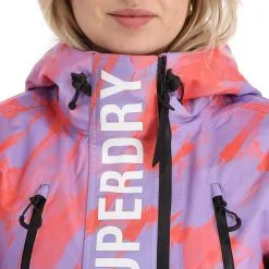 Superdry, Rescue Jacket Skijacke Damen Brush Camo Lilac Rosa -Icepeak Geschaft superdry rescue jacket aa jas gevoerd dames brush camo lilac roze 22super111v1 BI 07