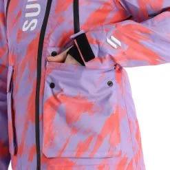 Superdry, Rescue Jacket Skijacke Damen Brush Camo Lilac Rosa -Icepeak Geschaft superdry rescue jacket aa jas gevoerd dames brush camo lilac roze 22super111v1 BI 13