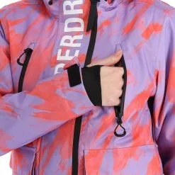 Superdry, Rescue Jacket Skijacke Damen Brush Camo Lilac Rosa -Icepeak Geschaft superdry rescue jacket aa jas gevoerd dames brush camo lilac roze 22super111v1 BI 14