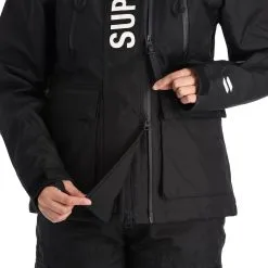 Superdry, Rescue Jacket Skijacke Damen Schwarz -Icepeak Geschaft superdry rescue jacket aa jas gevoerd dames zwart 22super111v2 BI 12