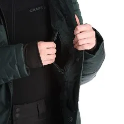 Superdry, Snow Luxe Puffer Skijacke Damen Eagle Grün -Icepeak Geschaft superdry snow luxe puffer ad midlayer dons jas dames eagle groen 22super110v1 BI 14