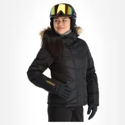 Superdry, Snow Luxe Puffer Skijacke Damen Schwarz 19 Superdry, Snow Luxe Puffer Skijacke Damen Schwarz -Icepeak Geschaft superdry snow luxe puffer ad midlayer dons jas dames zwart 22super110v2 BI 02