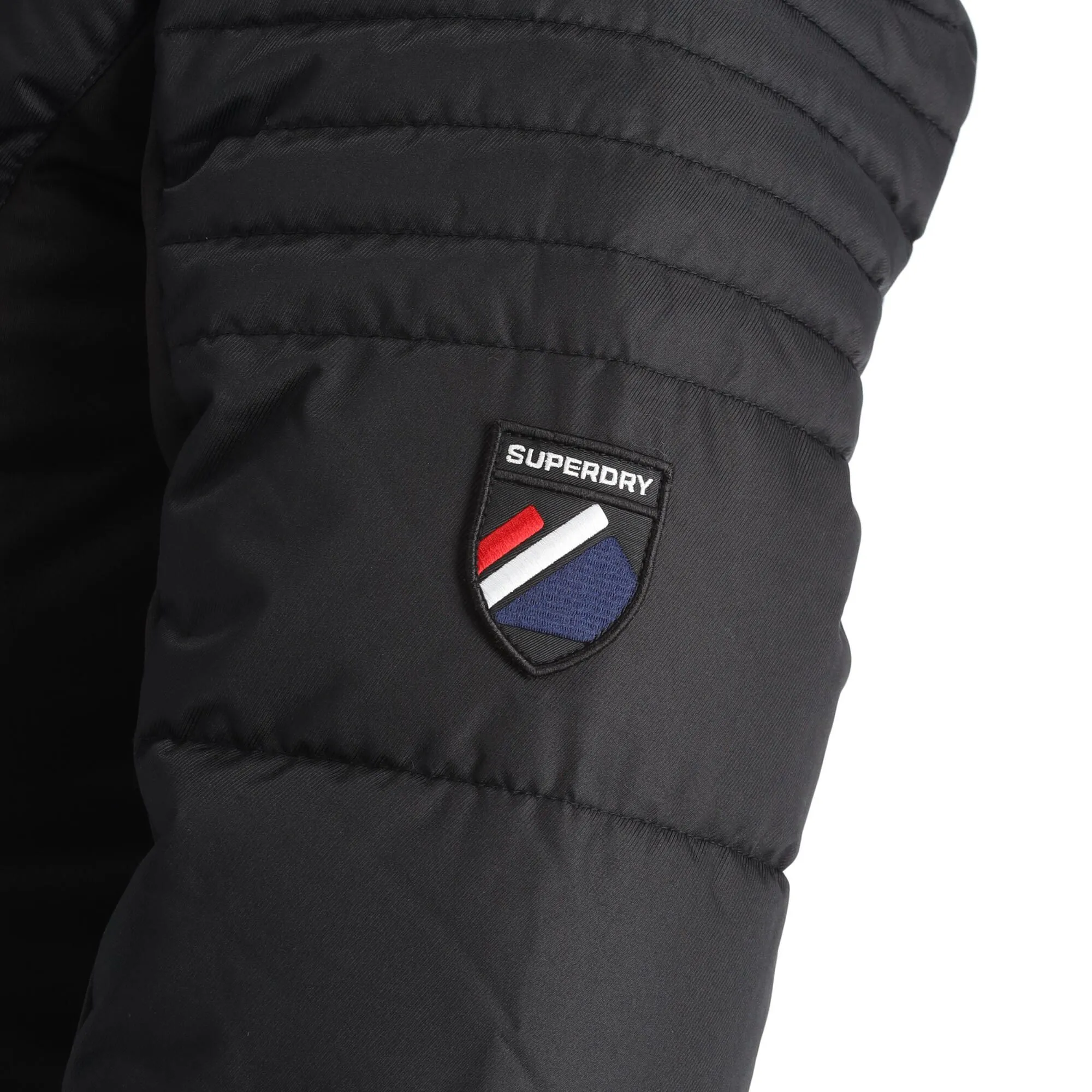 Superdry, Snow Luxe Puffer Skijacke Damen Schwarz 18 Superdry, Snow Luxe Puffer Skijacke Damen Schwarz – Bild 16