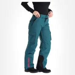 Superdry, Ultimate Rescue Pant Skihose Damen Deep Atlantic Teal Blau -Icepeak Geschaft superdry ultimate rescue pant ba skibroek gevoerd dames deep 22super108v1 BI 04