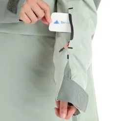 Tenson, Aerismo Jackorak Skijacke Damen Grey Grün -Icepeak Geschaft tenson aerismo jackorak aa jas gevoerd dames grey groen 22tenso103v2 BI 07