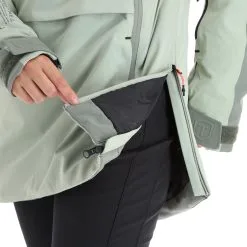 Tenson, Aerismo Jackorak Skijacke Damen Grey Grün -Icepeak Geschaft tenson aerismo jackorak aa jas gevoerd dames grey groen 22tenso103v2 BI 13