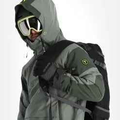 Tenson, Aerismo Jackorak Skijacke Herren Grey Grün 23 Tenson, Aerismo Jackorak Skijacke Herren Grey Grün -Icepeak Geschaft tenson aerismo jackorak aa jas gevoerd heren grey groen 22tenso109v2 BI 05
