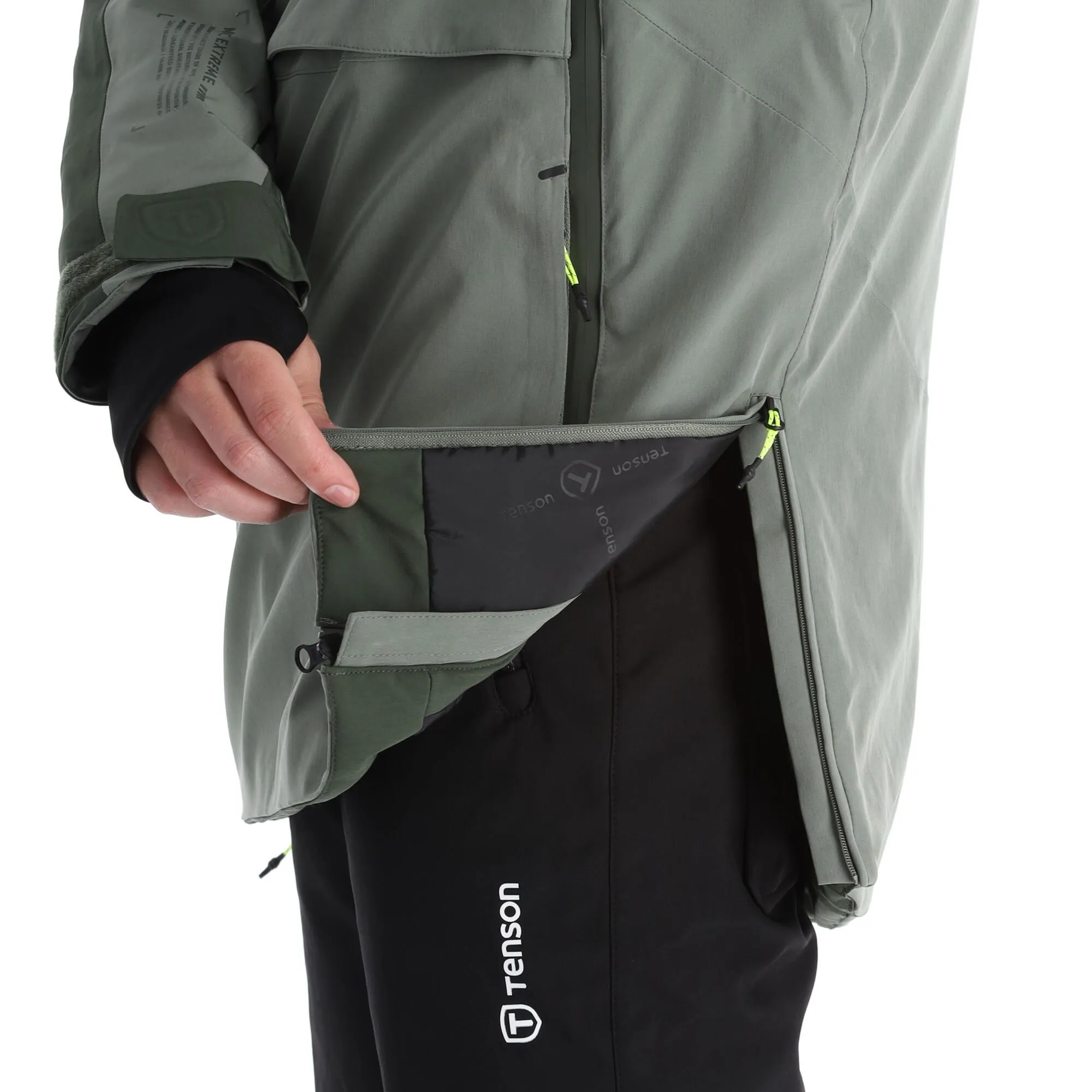 Tenson, Aerismo Jackorak Skijacke Herren Grey Grün 10 Tenson, Aerismo Jackorak Skijacke Herren Grey Grün – Bild 8