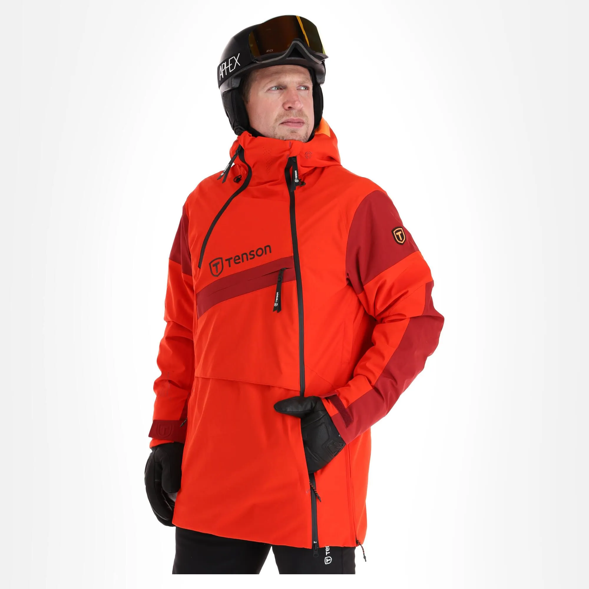 Tenson, Aerismo Jackorak Skijacke Herren Orange 4 Tenson, Aerismo Jackorak Skijacke Herren Orange – Bild 2