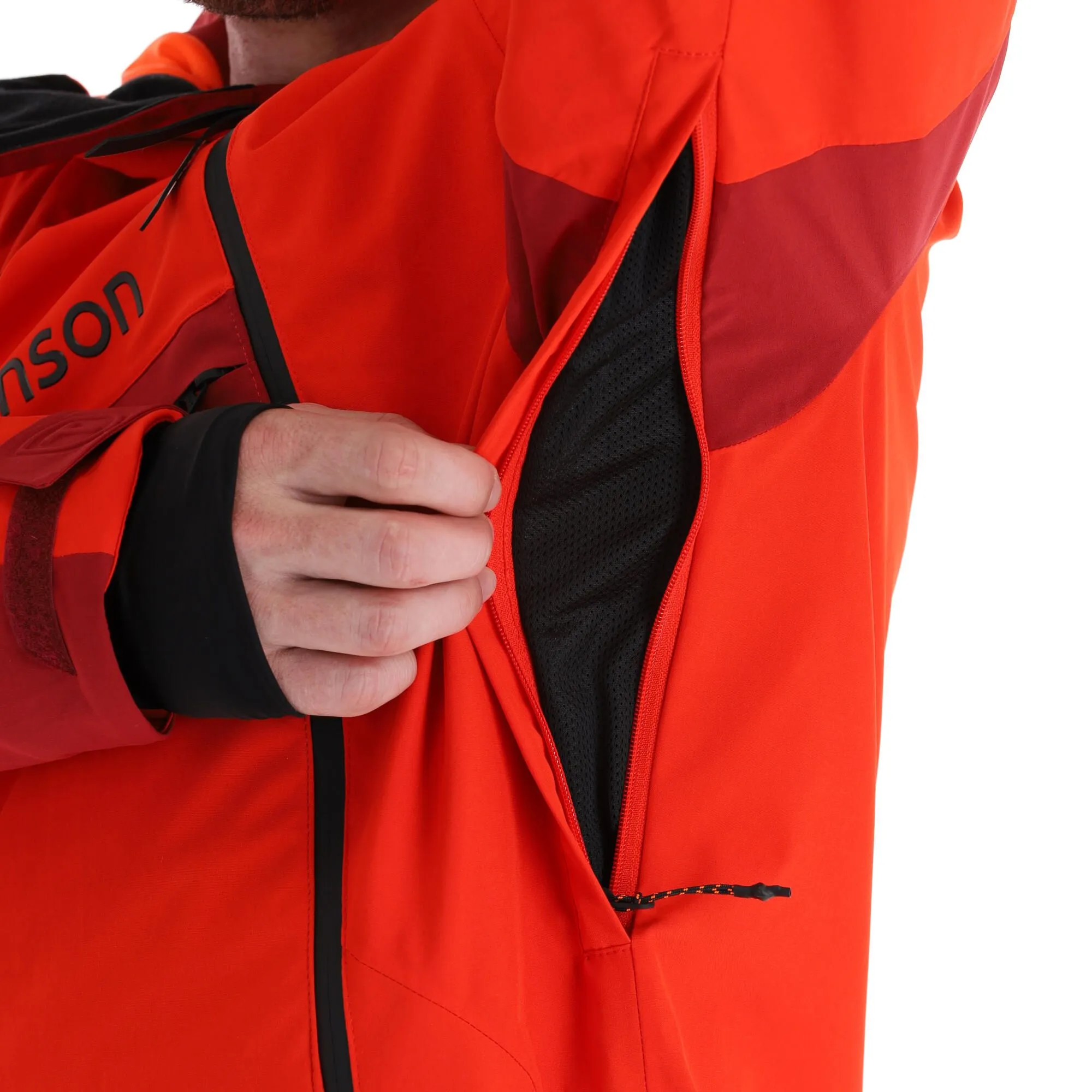 Tenson, Aerismo Jackorak Skijacke Herren Orange 10 Tenson, Aerismo Jackorak Skijacke Herren Orange – Bild 8