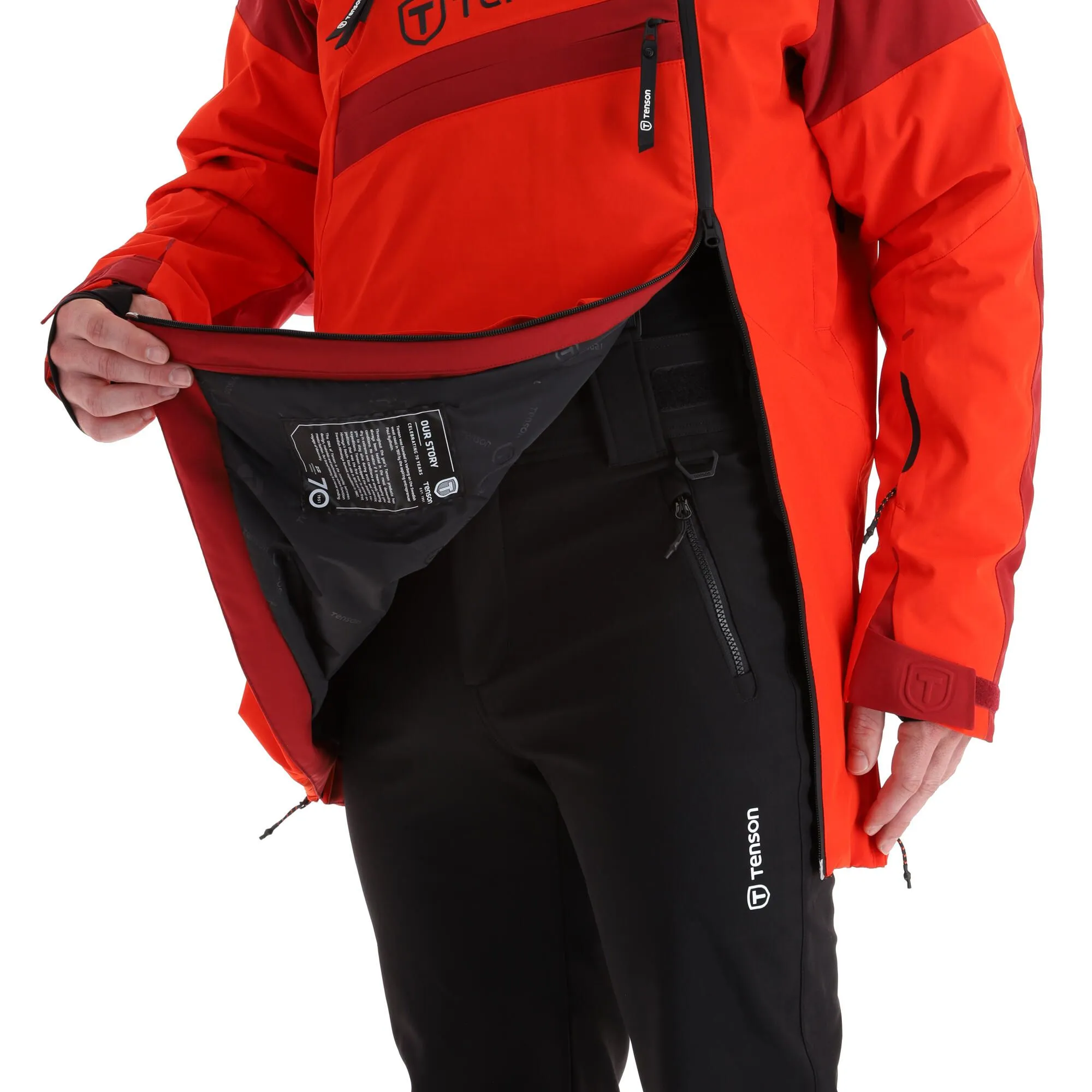 Tenson, Aerismo Jackorak Skijacke Herren Orange 11 Tenson, Aerismo Jackorak Skijacke Herren Orange – Bild 9