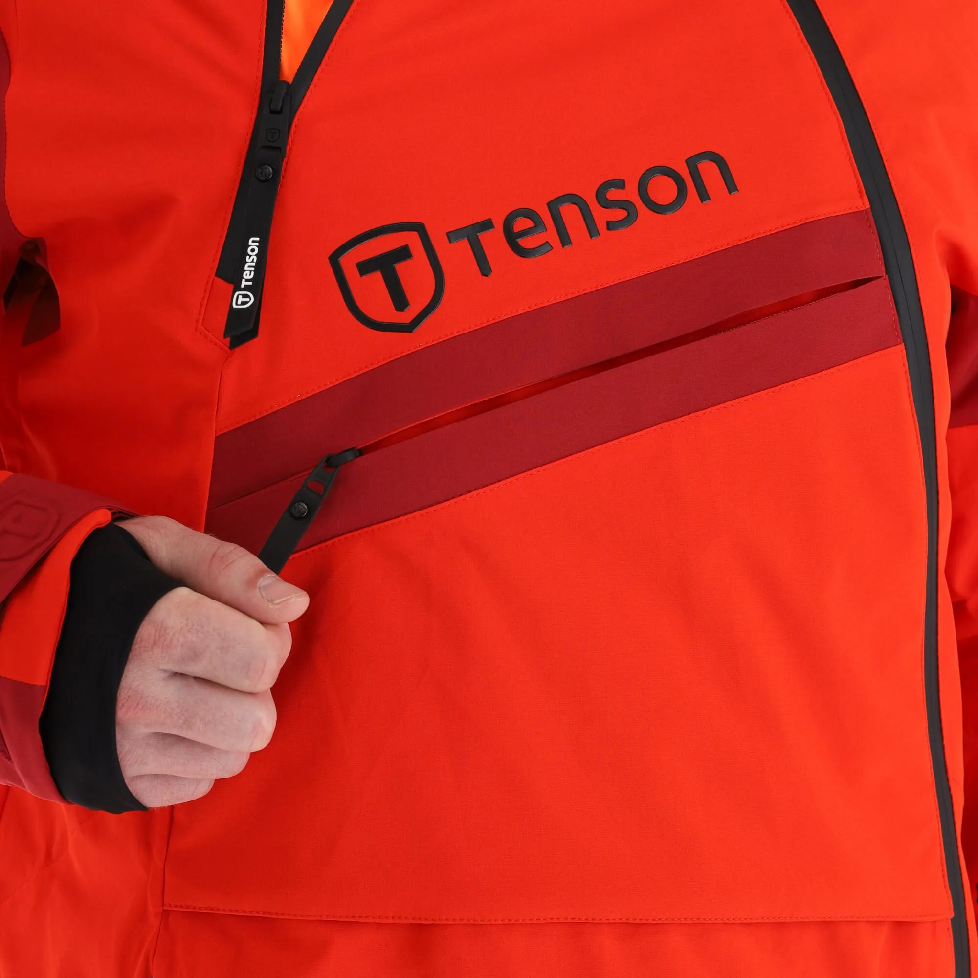 Tenson, Aerismo Jackorak Skijacke Herren Orange 15 Tenson, Aerismo Jackorak Skijacke Herren Orange – Bild 13
