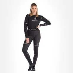 Tenson, Baselayer Set Thermoset Damen Schwarz