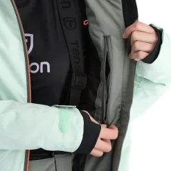 Tenson, Core Ski Jacket Skijacke Damen Light Grün -Icepeak Geschaft tenson core ski jacket aa jas gevoerd dames light groen 22tenso102v3 BI 12