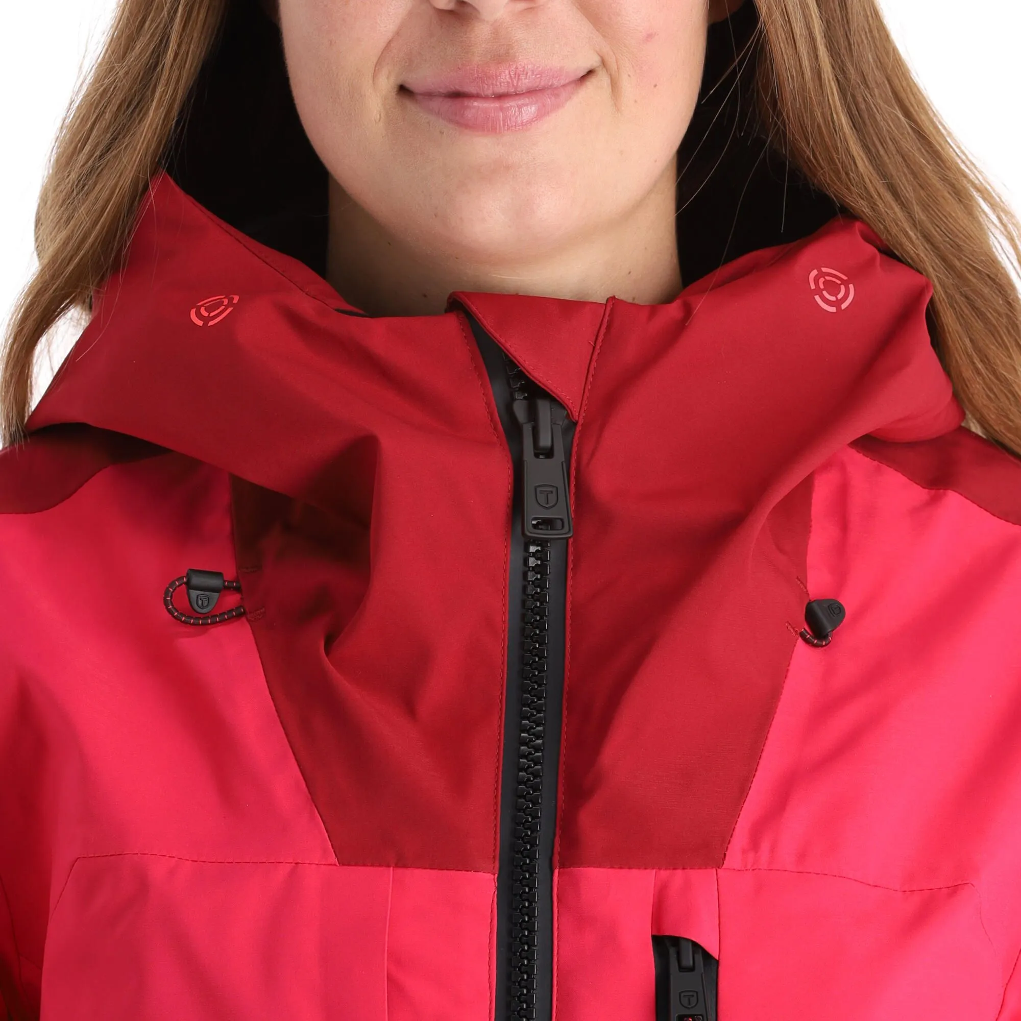 Tenson, Orbit Ski Jacket Skijacke Damen Cerise Rot 9 Tenson, Orbit Ski Jacket Skijacke Damen Cerise Rot – Bild 7