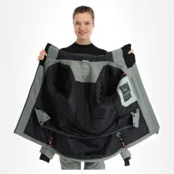 Tenson, Orbit Ski Jacket Skijacke Damen Grey Grün -Icepeak Geschaft tenson orbit ski jacket aa jas gevoerd dames grey groen 22tenso104v2 BI 06