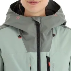 Tenson, Orbit Ski Jacket Skijacke Damen Grey Grün -Icepeak Geschaft tenson orbit ski jacket aa jas gevoerd dames grey groen 22tenso104v2 BI 12